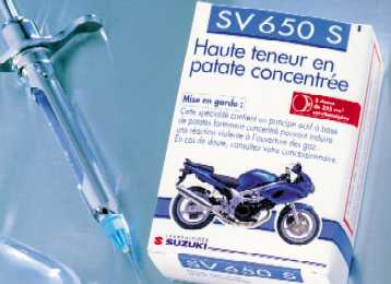 650 SV le mdicament (Merci  Franois pour cette pub)