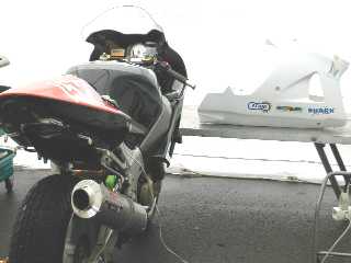 Le bas de carnage avec les sponsors